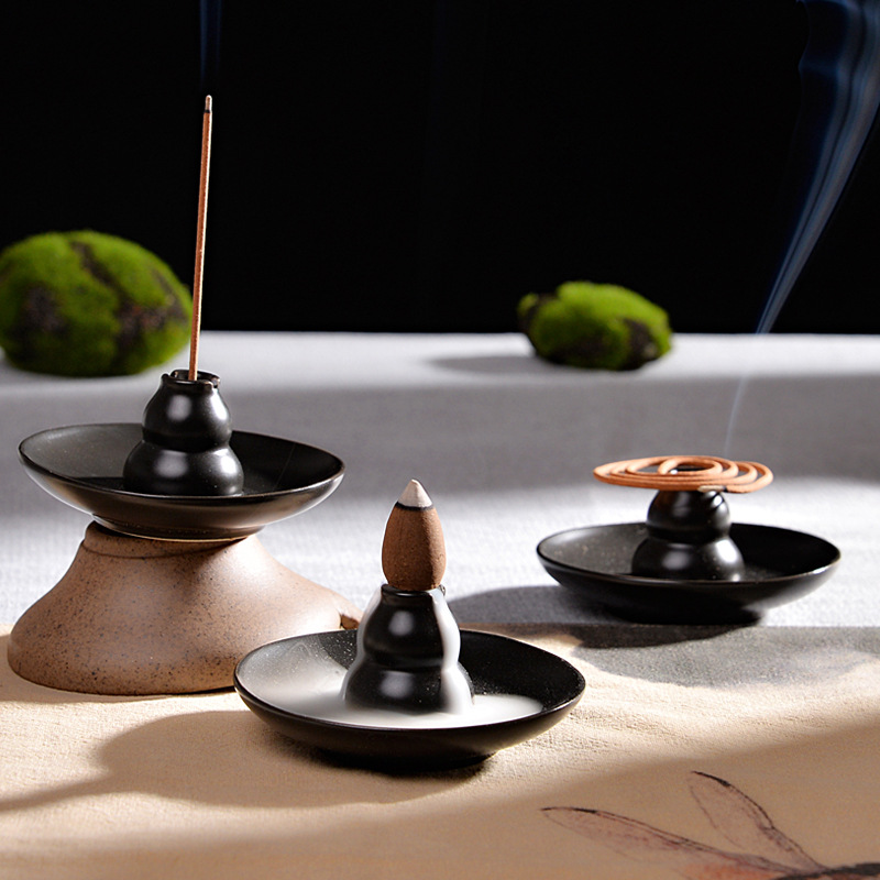 Home Fragrance Miniso - Quemador de incienso de reflujo multifuncional