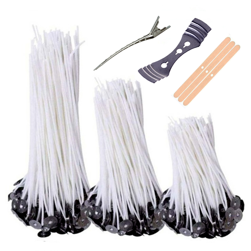 Soy Wax Flake - Juego de mechas para velas de