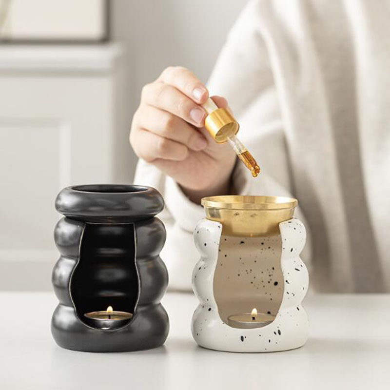 Home Fragrance Oil Burner - Quemador de aromaterapia de cerámica a