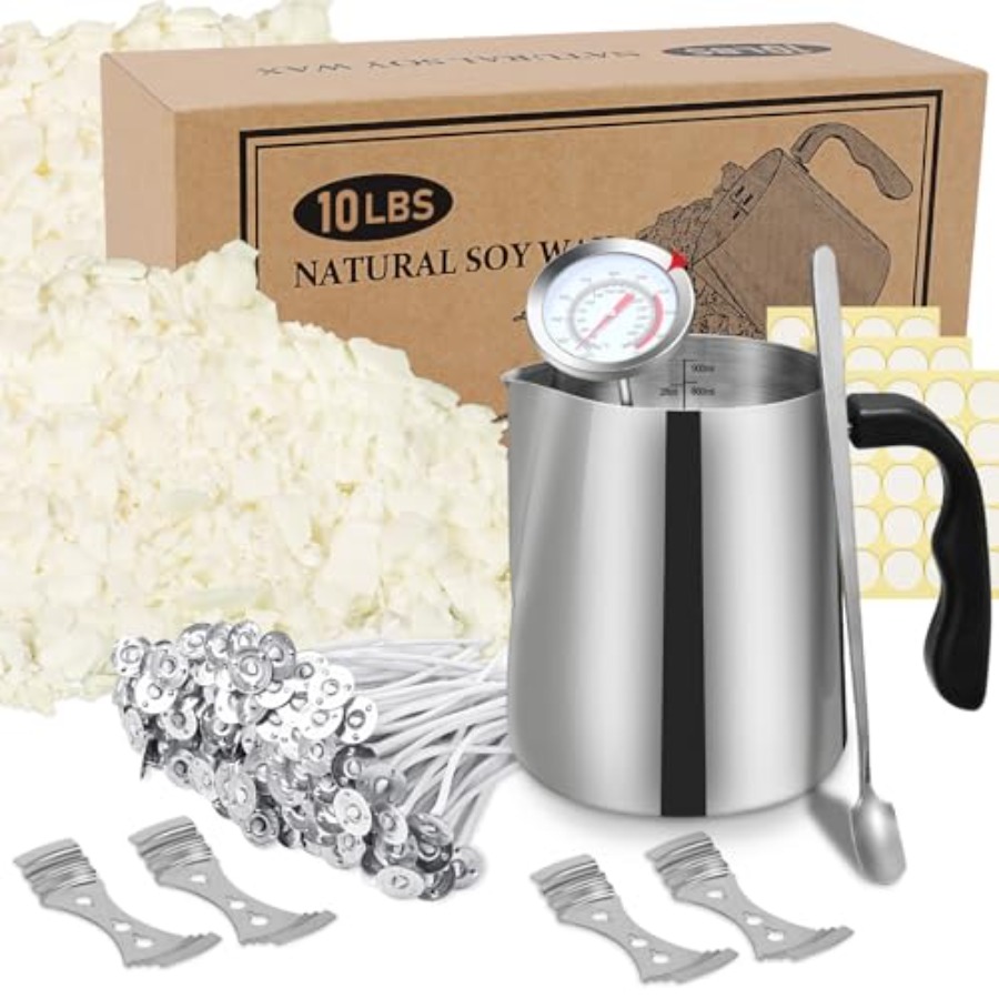 Soy Wax Flake - Kit de Suministros para Hacer Velas,