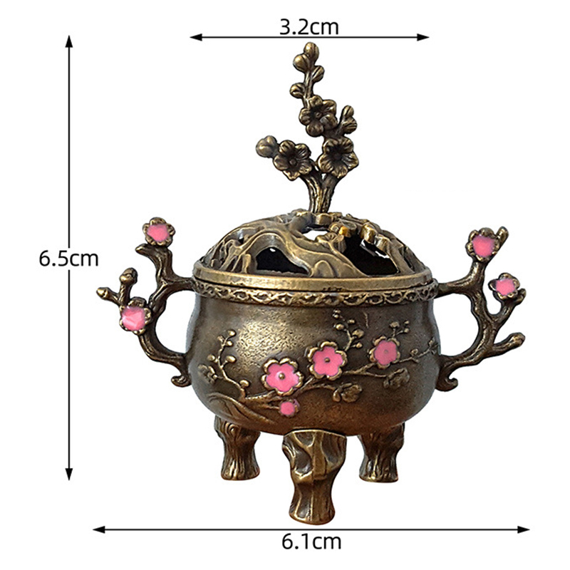 Home Fragrance Miniso - Mini Quemador de Incienso de Flor