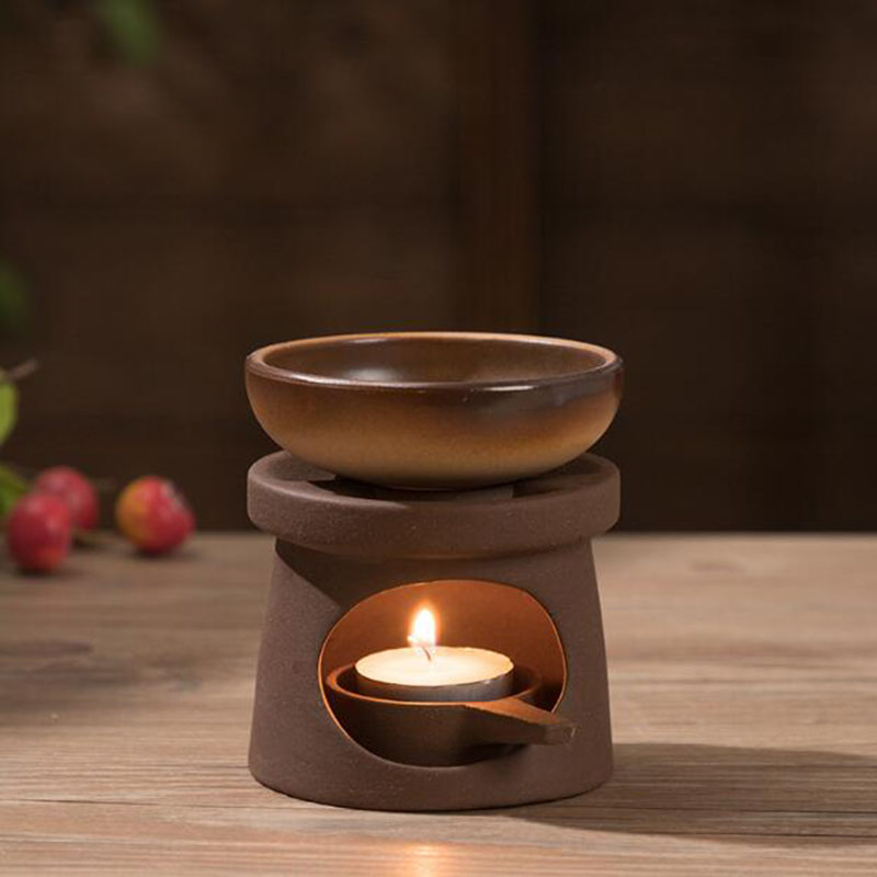 Home Fragrance Oil Burner - Muebles de aceite esencial de cerámica