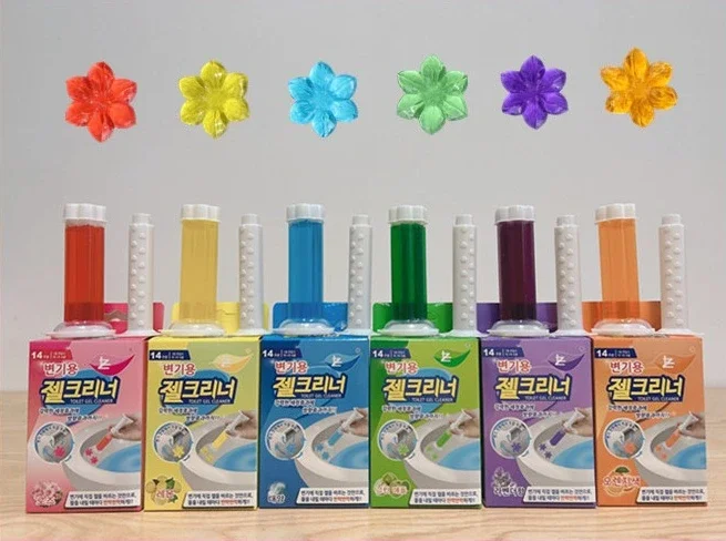 Home Fragrance Options - Limpiador de inodoro mejorado inodoro flor