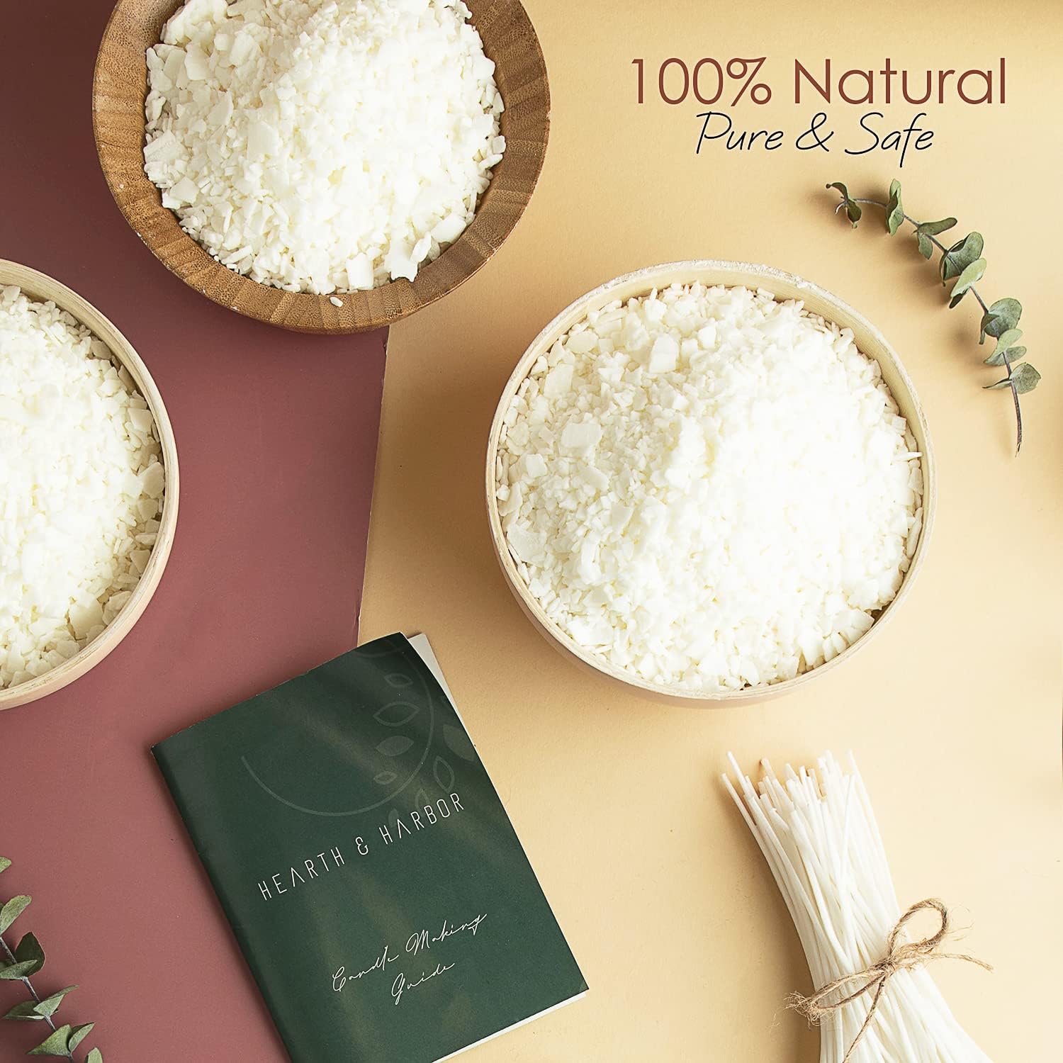 25 libras. Cera de soja para v - Soy Wax Flake reseña y precio