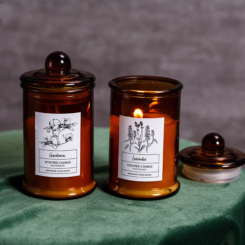 Tarro de vidrio Vintage, vela  - Soy Wax Flake reseña y precio
