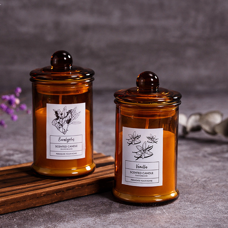 Tarro de vidrio Vintage, vela  - Soy Wax Flake reseña y precio