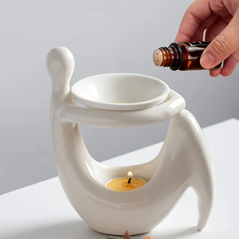 Quemador de incienso de cerámi - Home Fragrance Oil Burner reseña y precio