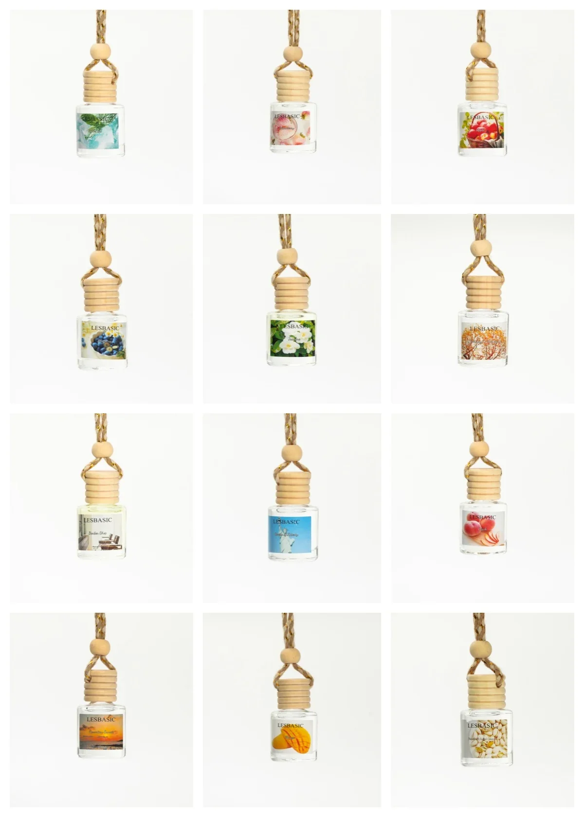 Mini Botella de Vidrio Colgant - Home Fragrance Options reseña y precio