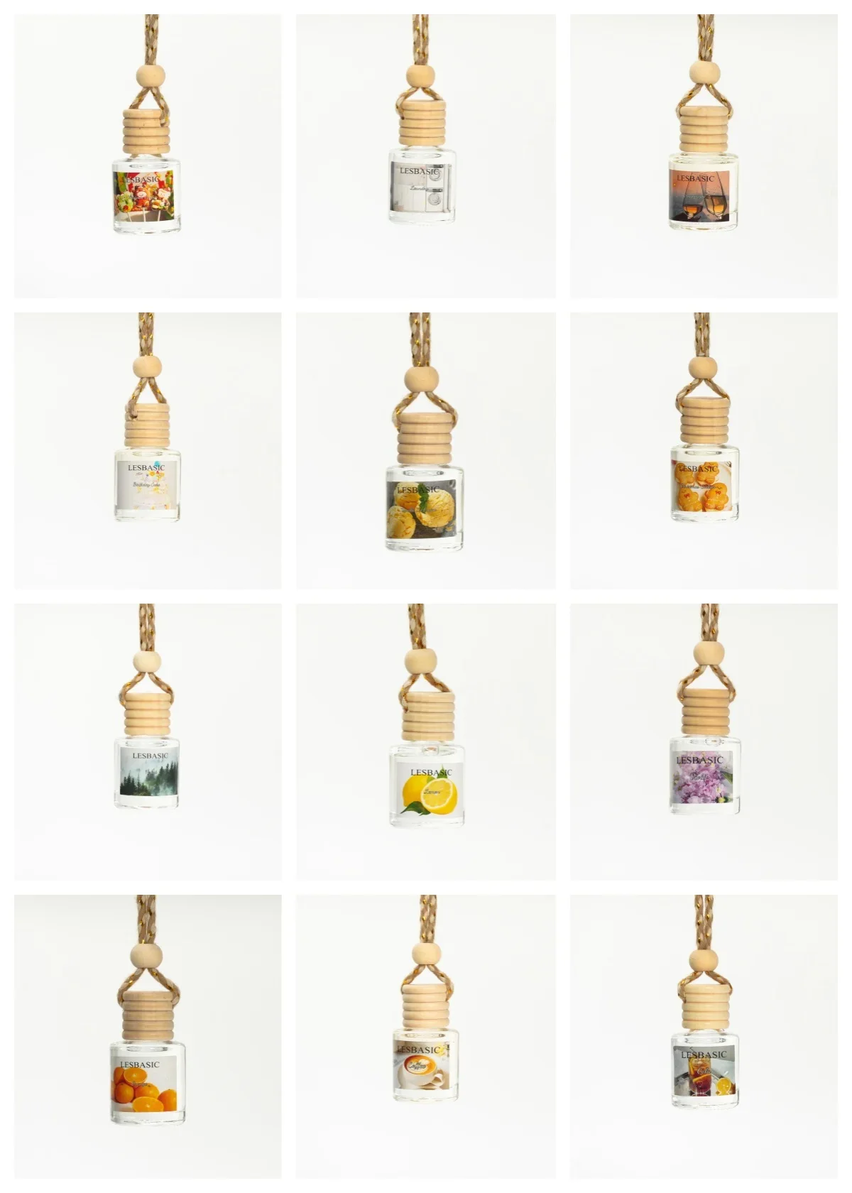 Mini Botella de Vidrio Colgant - Home Fragrance Options reseña y precio