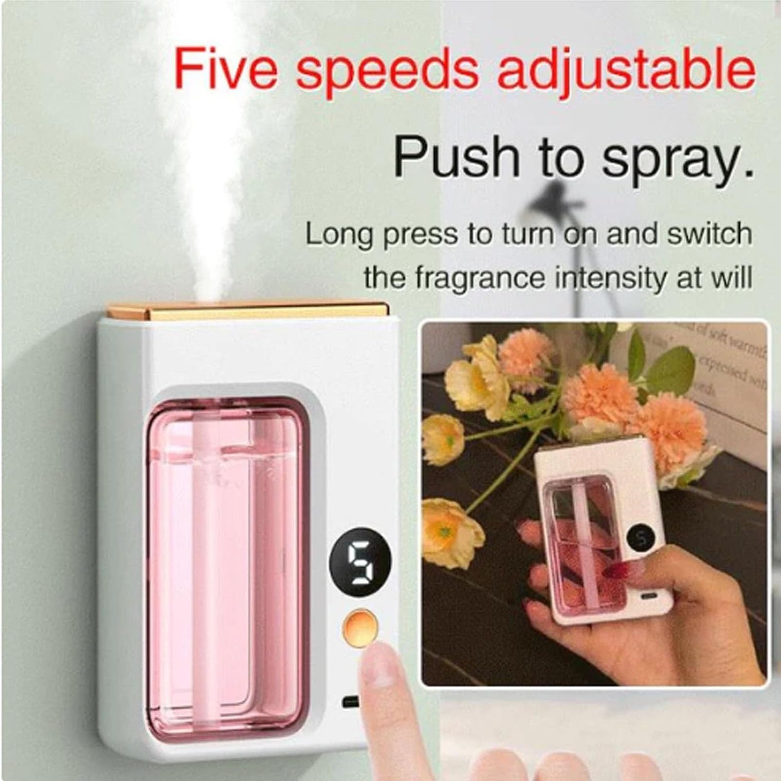 Difusor de aromaterapia inalám - Home Spray Fragrance reseña y precio
