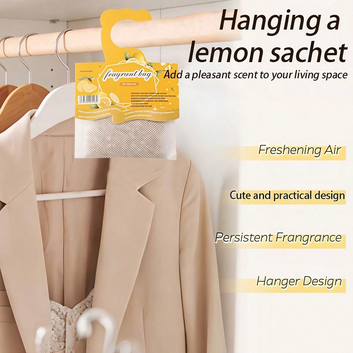 Saquitos colgantes con aroma a - Home Fragrance Premium reseña y precio