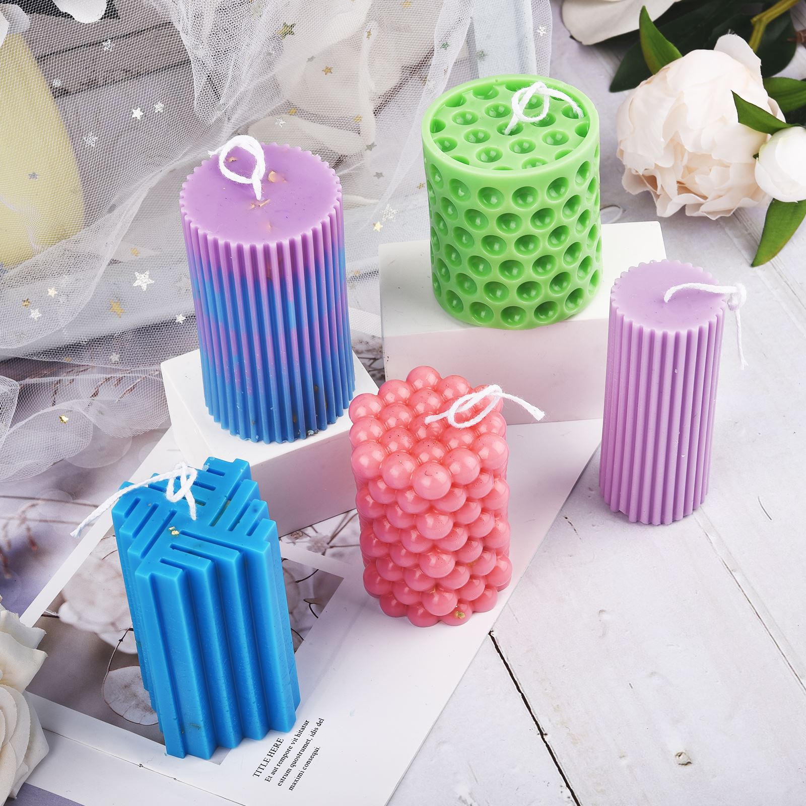 Tinte de cera para velas, 2g,  - Soy Wax Flake reseña y precio