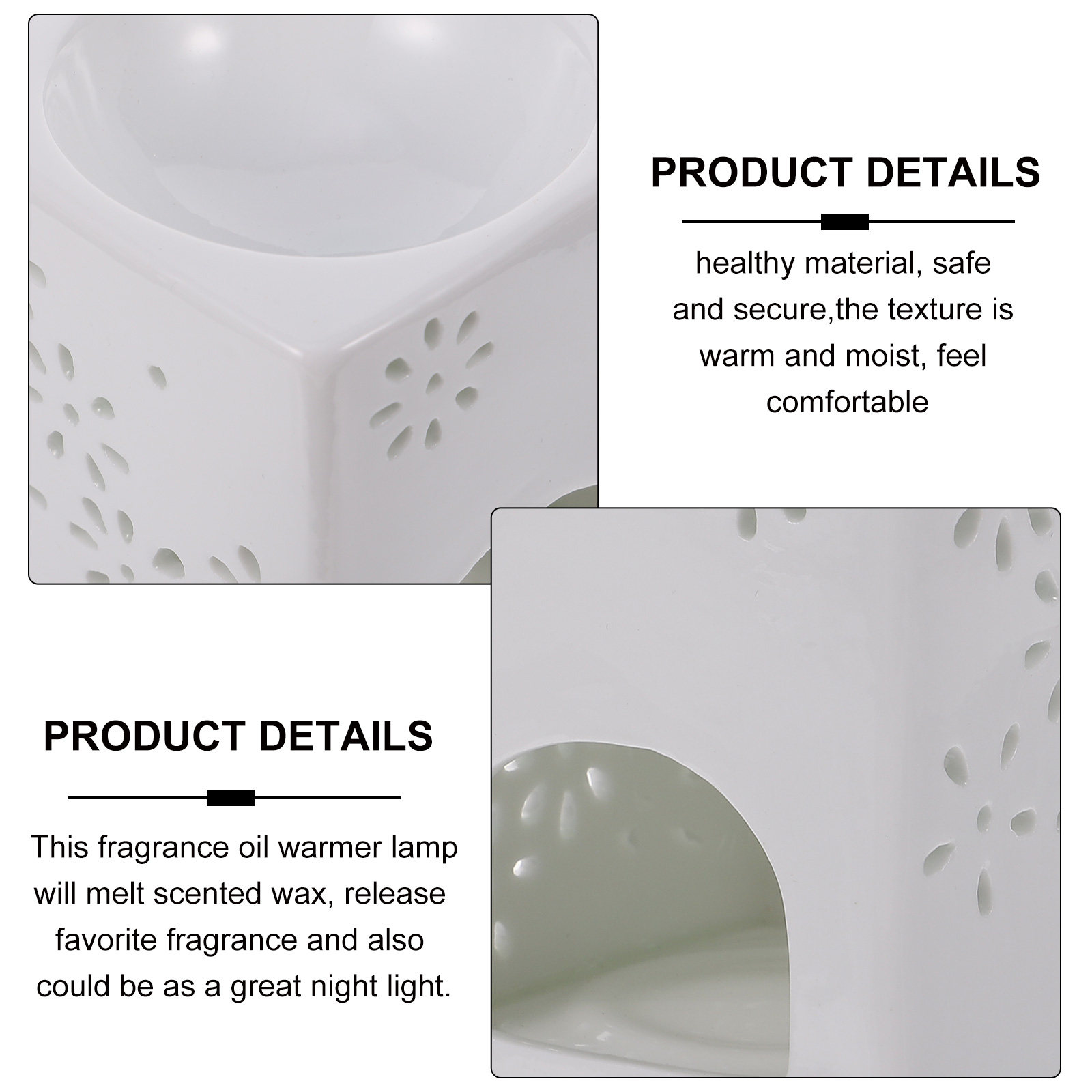Lámpara de Aromaterapia Delica - Home Fragrance Oil Burner reseña y precio