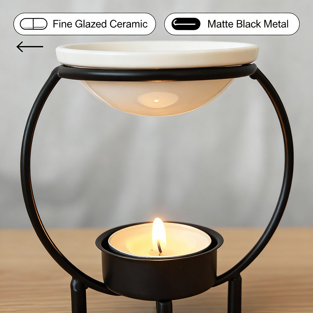 Portavelas Aromático de Hierro - Home Fragrance Oil Burner reseña y precio