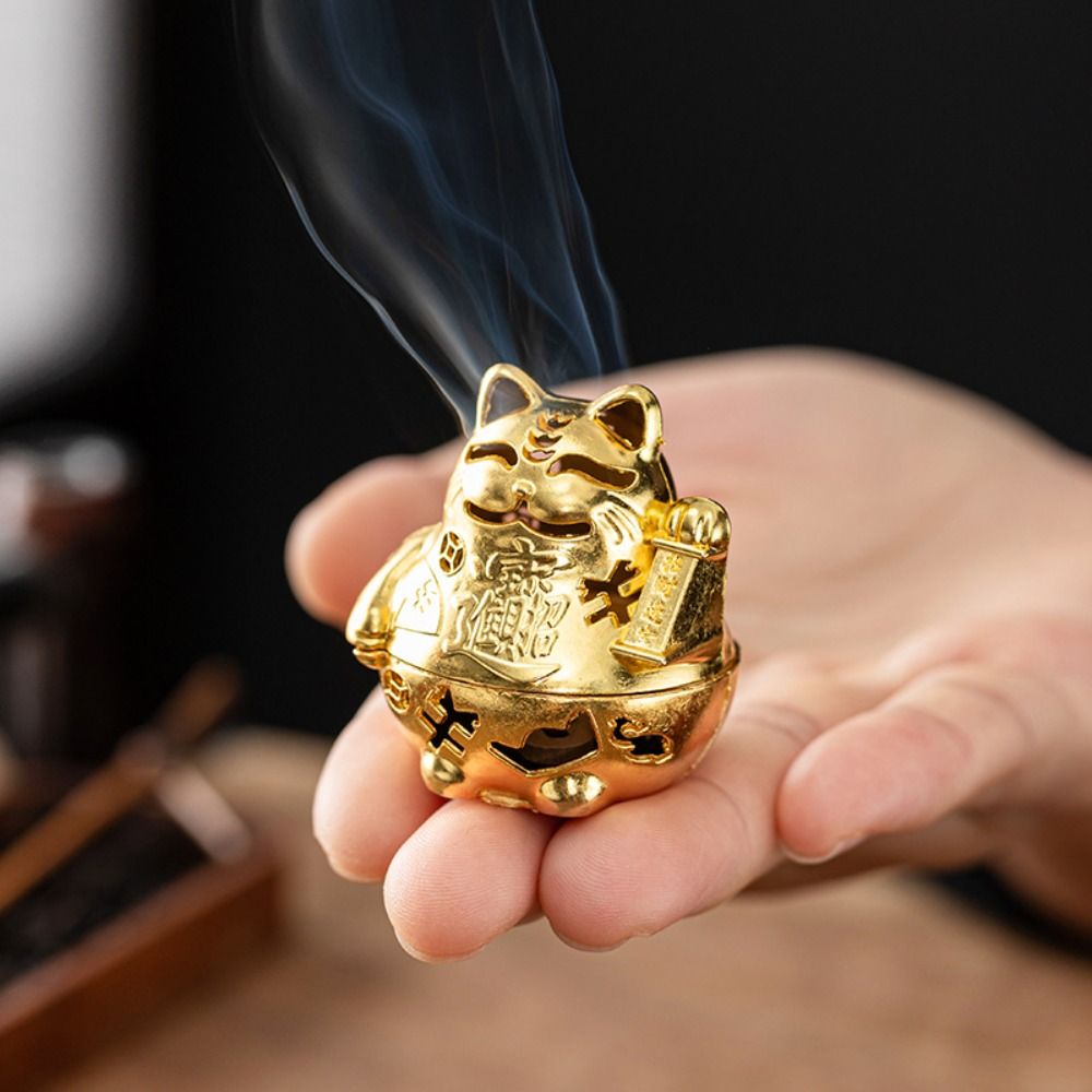 Quemador de incienso de gato d - Home Fragrance Miniso reseña y precio