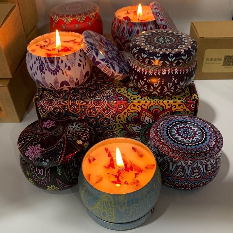 1/4PCS Velas Aromáticas Vintag - Soy Wax Flake reseña y precio
